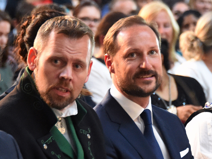 Kronprins Haakon var til stede under den høytidelige utdelingen av fagbrev og svennebrev. Foto: Sven Gj. Gjeruldsen, Det kongelige hoff
